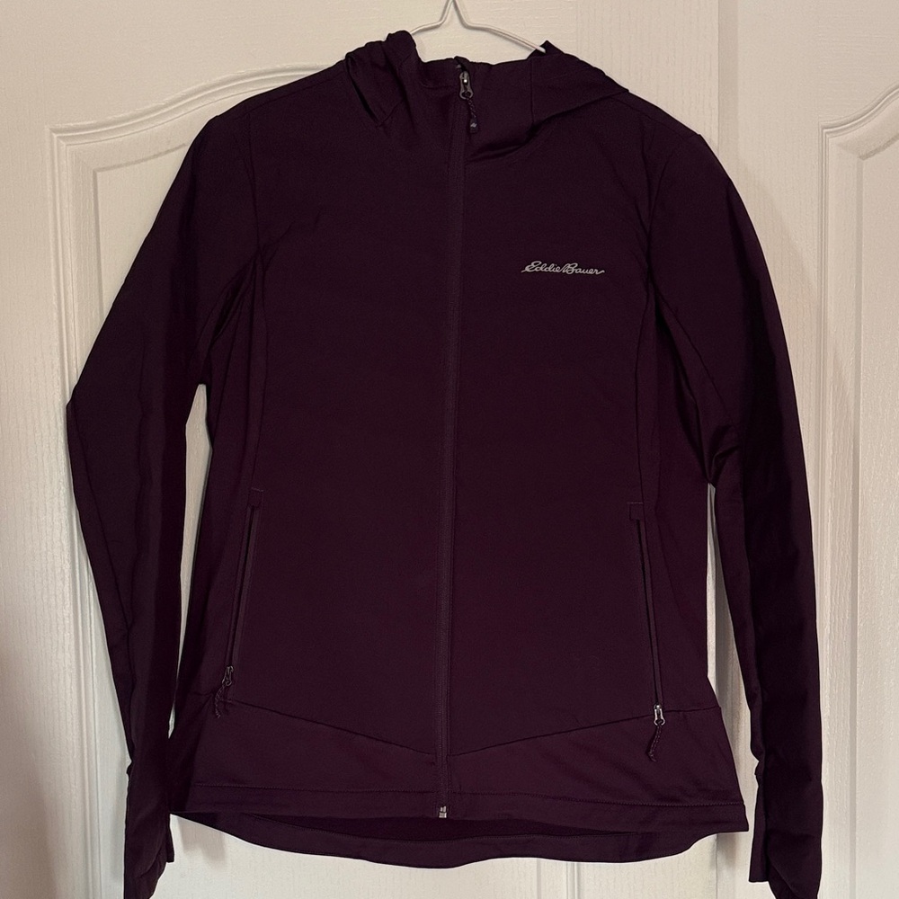 Eddie Bauer Women's Dark Purple Utility Jacket